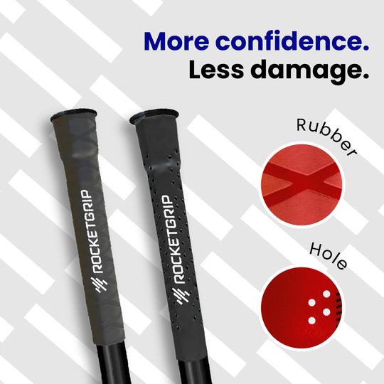 Starter Pack Lacrosse Grips (Rubber & Hole grips + Tackifier)