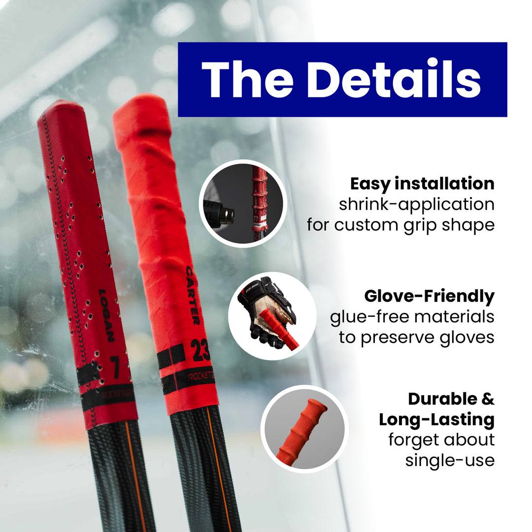 Fabric Hockey Grip Pack (2 grips)