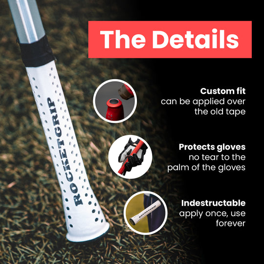 Rubber Lacrosse Grip Pack (2 grips)